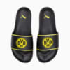 Изображение Puma Шлепанцы BVB Leadcat 2.0 Sandals #6: Puma Black-Cyber Yellow