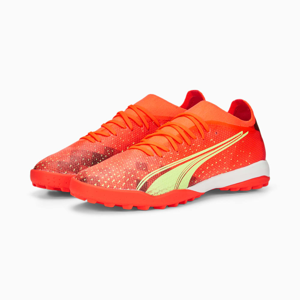 Зображення Puma Бутси Ultra Match TT Football Boots Men #2: Fiery Coral-Fizzy Light-Puma Black