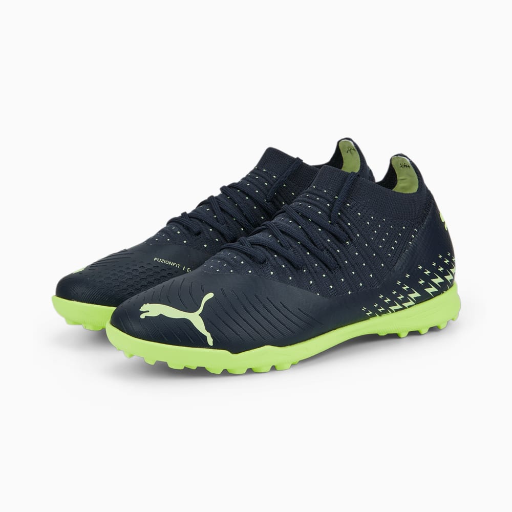 Изображение Puma Кроссовки FUTURE 3.4 TT Football Boots Youth #2: Parisian Night-Fizzy Light-Pistachio