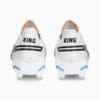 Изображение Puma Бутсы KING ULTIMATE FG/AG Football Boots #3: PUMA White-PUMA Black-Blue Glimmer-Ultra Orange