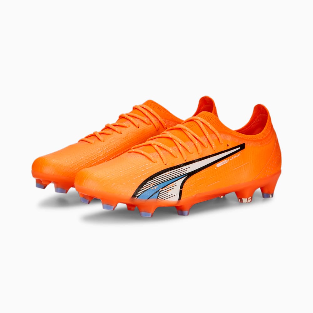 Изображение Puma Бутсы ULTRA ULTIMATE FG/AG Football Boots #2: Ultra Orange-PUMA White-Blue Glimmer