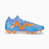 Изображение Puma Бутсы FUTURE Match FG/AG Football Boots #8: Blue Glimmer-PUMA White-Ultra Orange