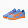 Изображение Puma Бутсы FUTURE Play TT Football Boots #5: Blue Glimmer-PUMA White-Ultra Orange