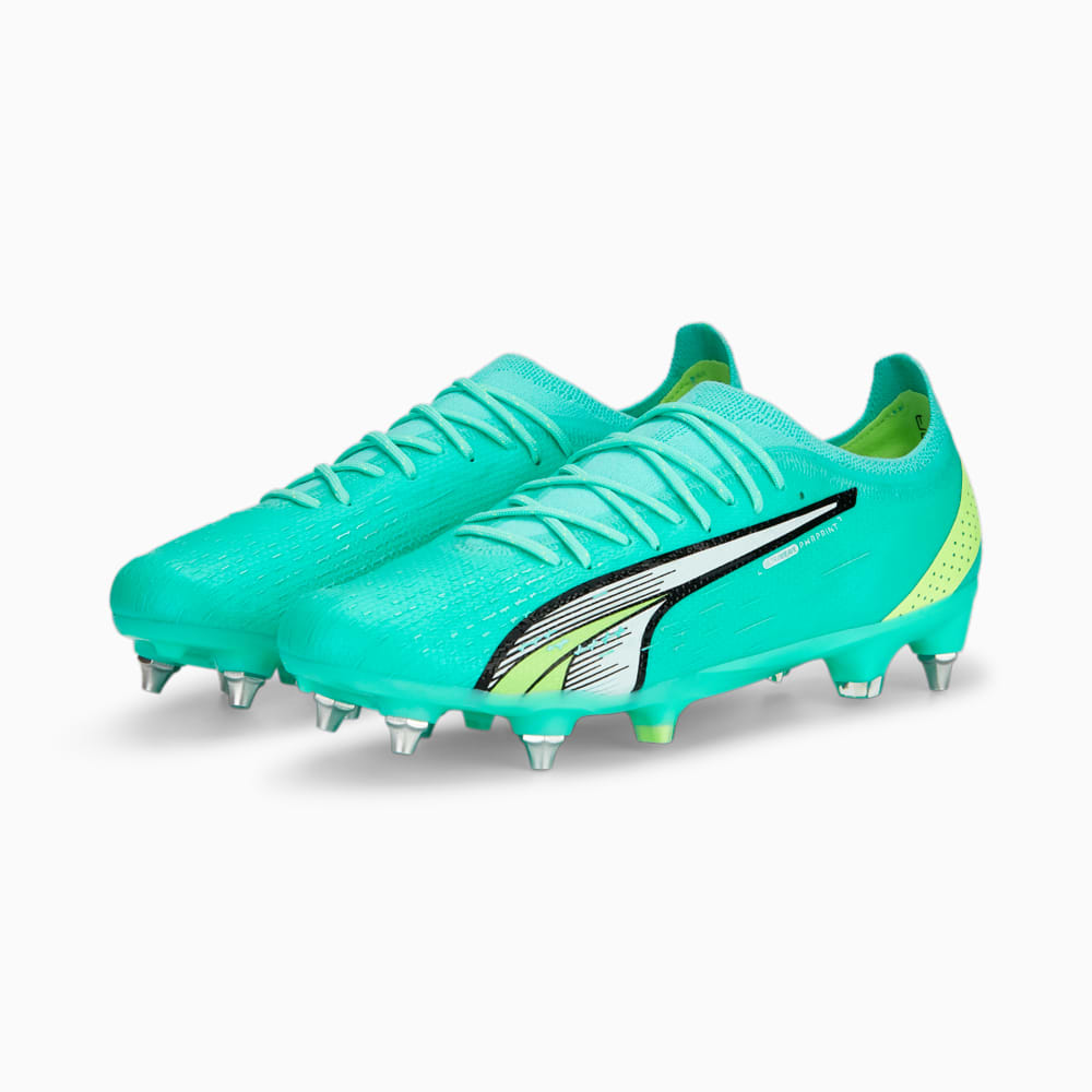 ULTRA ULTIMATE MxSG Football Cleats Adults Green Puma Sku 107212 03