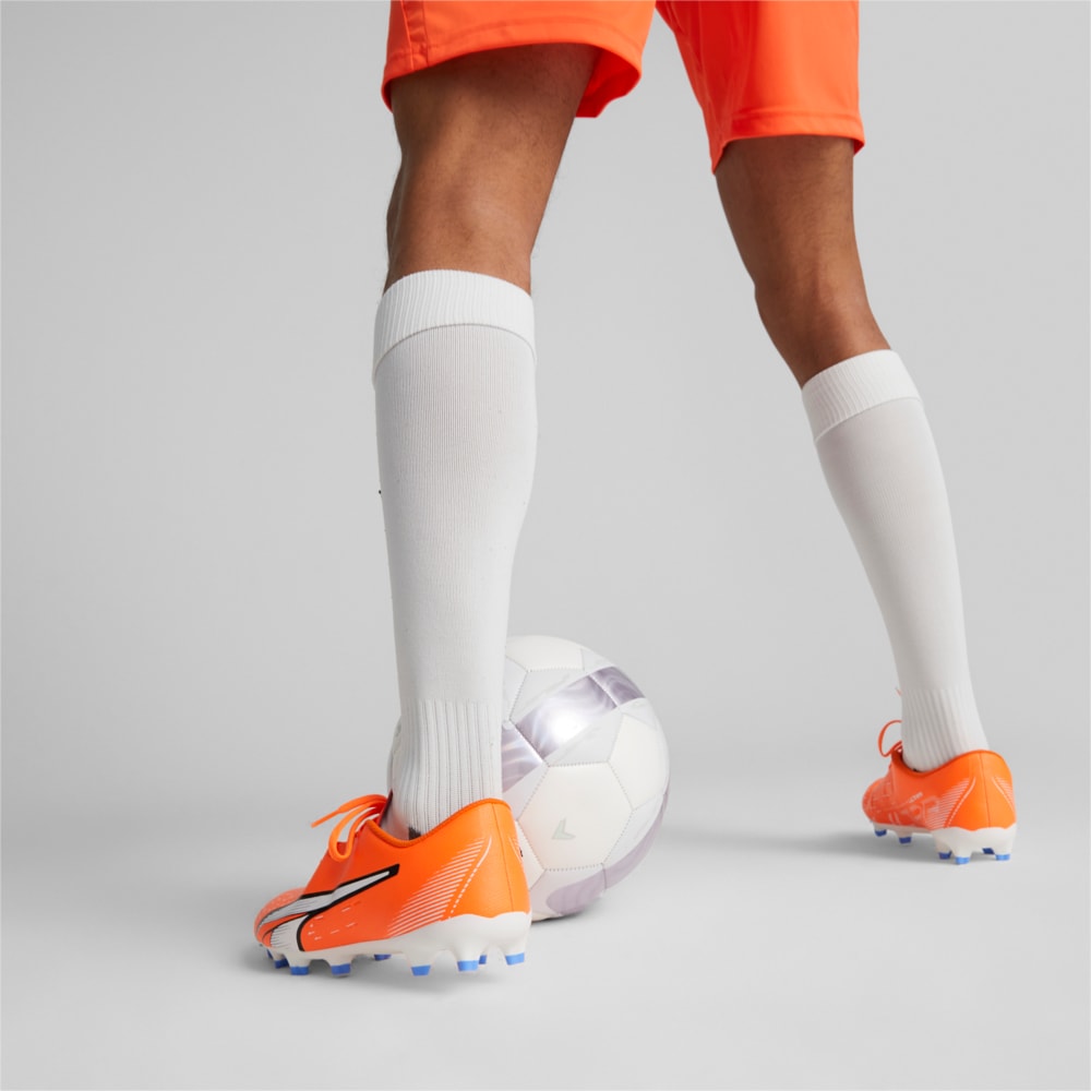 Изображение Puma Бутсы ULTRA Play FG/AG Football Boots Men #2: Ultra Orange-PUMA White-Blue Glimmer