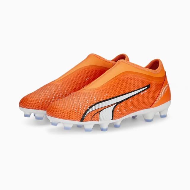 Puma trainers kids on sale orange