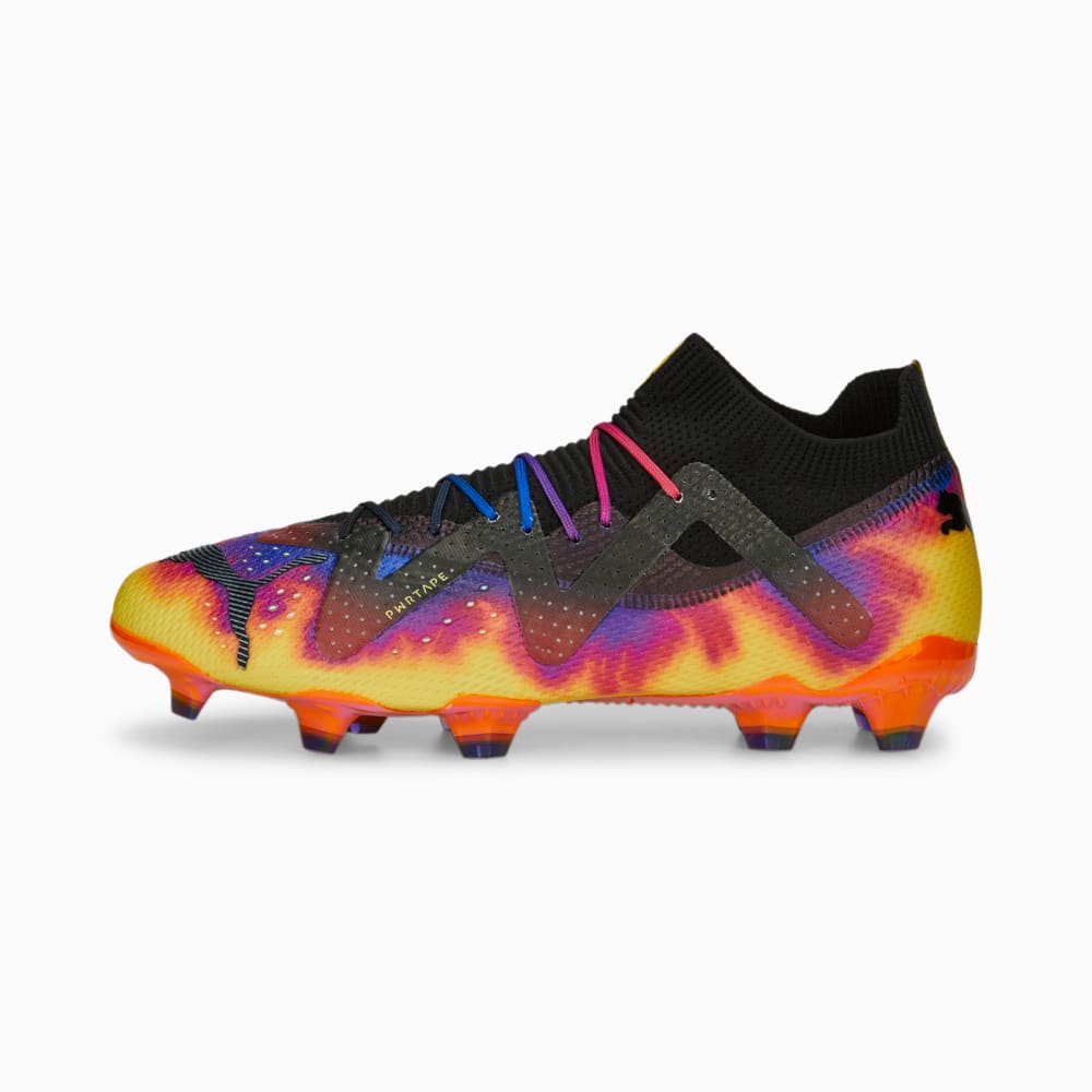 Зображення Puma Бутси FUTURE ULTIMATE ELM FG/AG Football Boots #1: Team Violet-PUMA Black-Yellow Sizzle-Rickie Orange