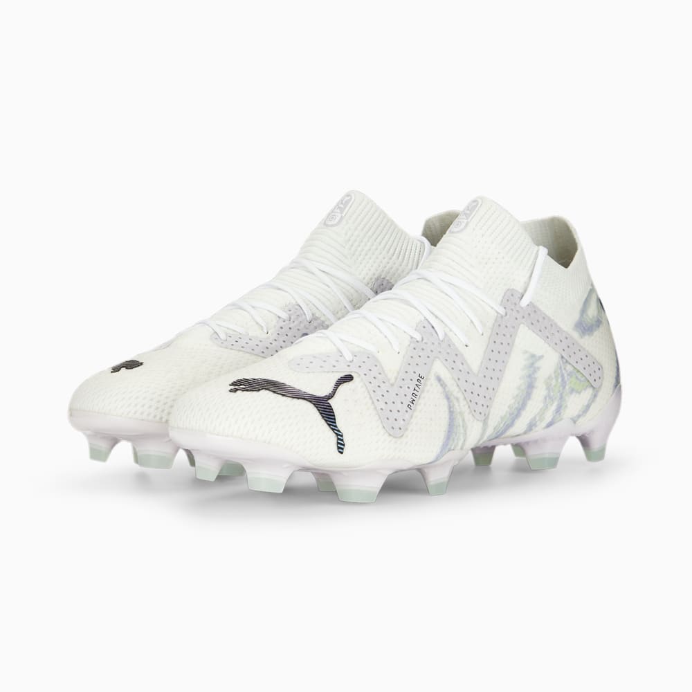 Изображение Puma Бутсы FUTURE ULTIMATE BL F/G Football Boots Women #2: PUMA White-PUMA Black-Spring Lavender