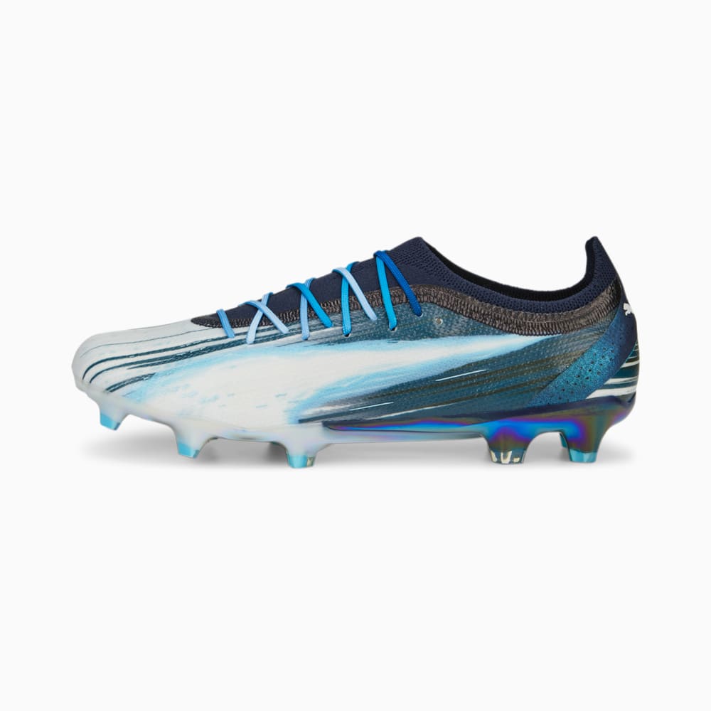 Изображение Puma Бутсы ULTRA ULTIMATE ELM FG/AG Football Boots #1: PUMA Navy-PUMA White-Bright Aqua