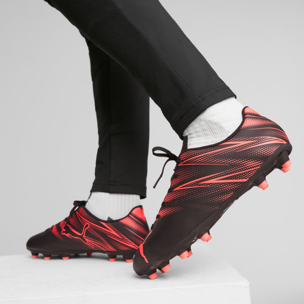 Зображення Puma Бутси ATTACANTO FG/AG Football Boots #2: PUMA Black-Fire Orchid
