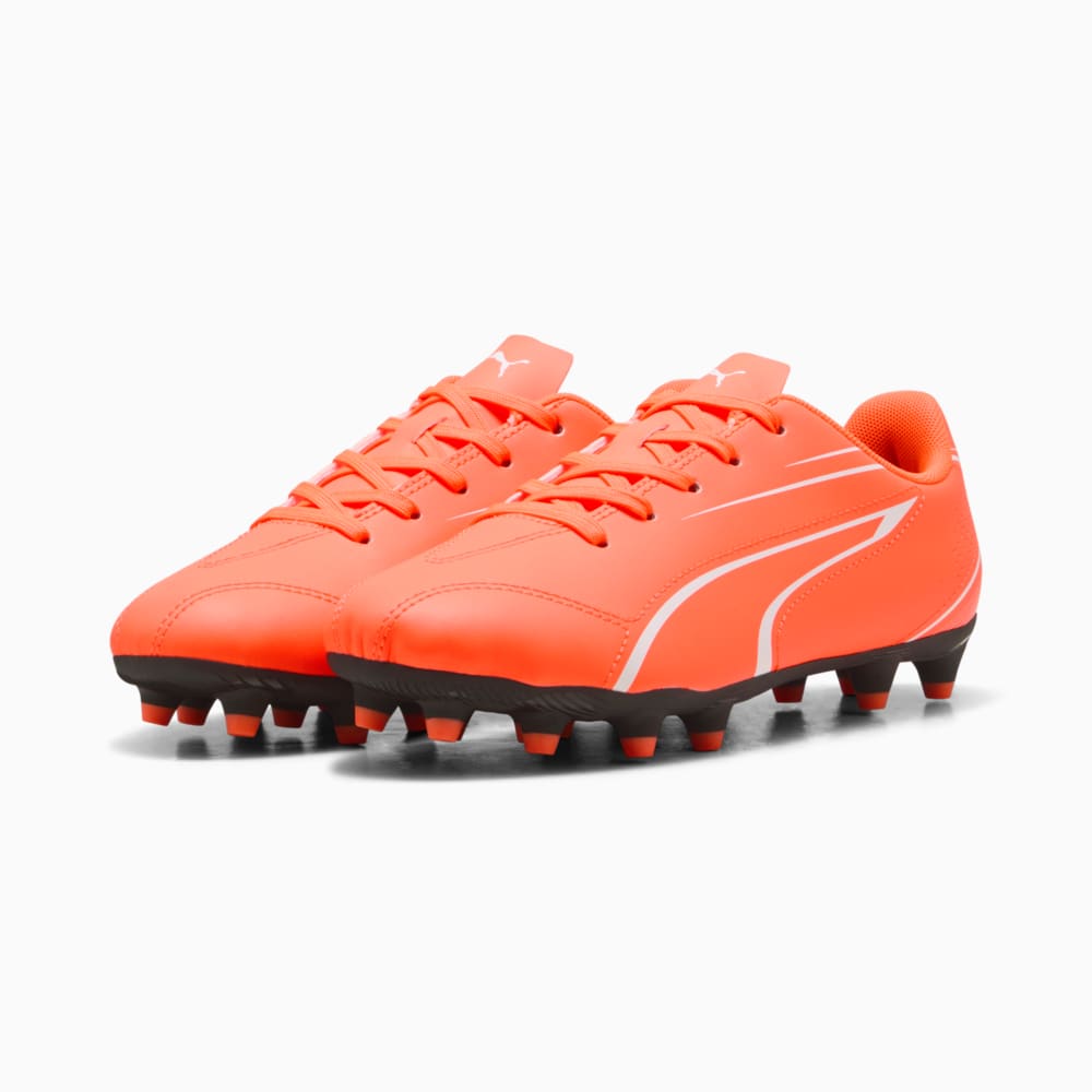 Зображення Puma Бутси VITORIA FG/AG Youth Football Boots #2: Glowing Red-PUMA White-PUMA Black