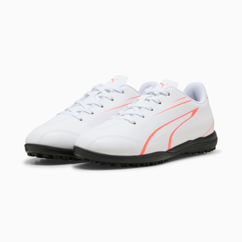 Зображення Puma Бутси VITORIA TT Youth Football Boots #2: PUMA White-Glowing Red