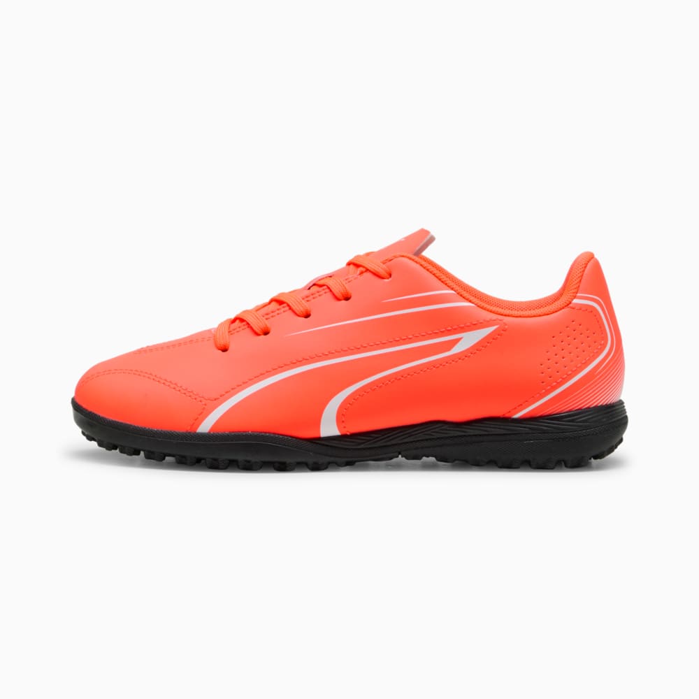 Изображение Puma Бутсы VITORIA TT Youth Football Boots #1: Glowing Red-PUMA White-PUMA Black