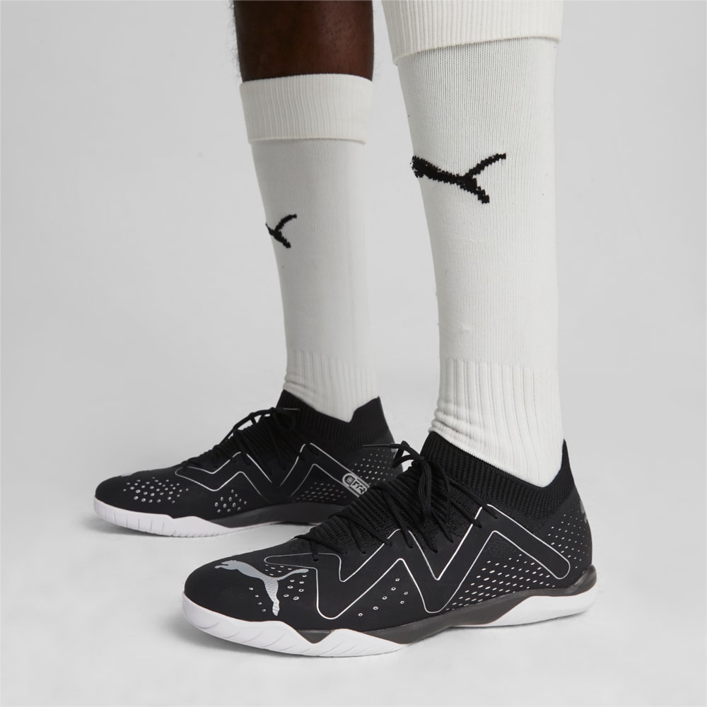 Chuteira puma top preta futsal