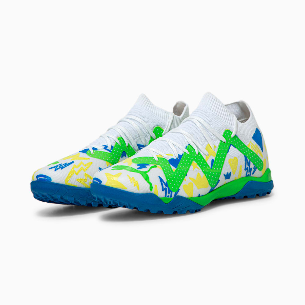 Chuteira Society FUTURE MATCH NJR BDP Branco PUMA Ref 107796 01