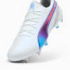 Зображення Puma Бутси KING ULTIMATE MxSG Football Boots #6: PUMA White-Bluemazing-Flat Light Gray-Sunset Glow