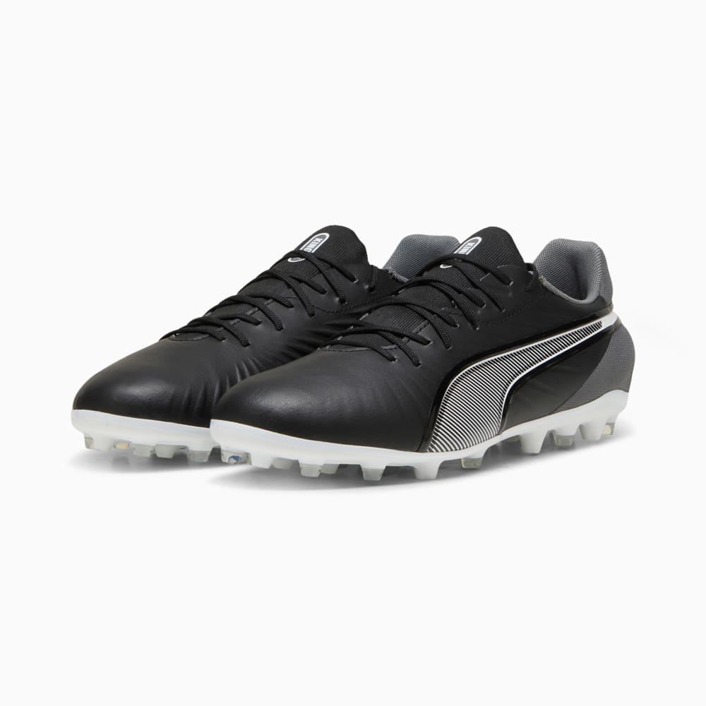 Botines de Futbol King Match Mg Negro Puma