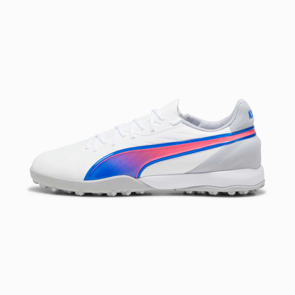 Зображення Puma Бутси KING MATCH TT Football Boots #1: PUMA White-Bluemazing-Flat Light Gray