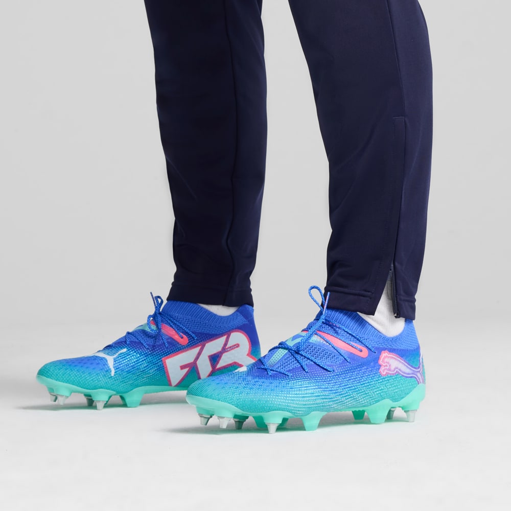 Изображение Puma Бутсы FUTURE 7 ULTIMATE MxSG Football Boots #2: Bluemazing-PUMA White-Electric Peppermint