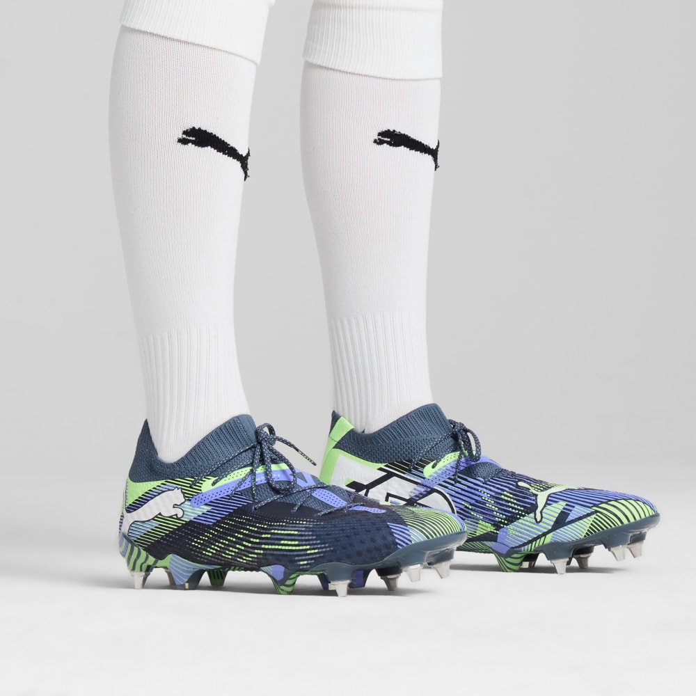 Зображення Puma Бутси FUTURE 7 ULTIMATE MxSG Football Boots #2: Gray Skies-PUMA White-Fizzy Apple