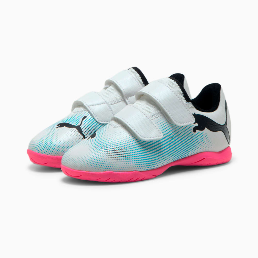 Image PUMA Chuteira de Futsal com Velcro Future 7 Play Infantil #2