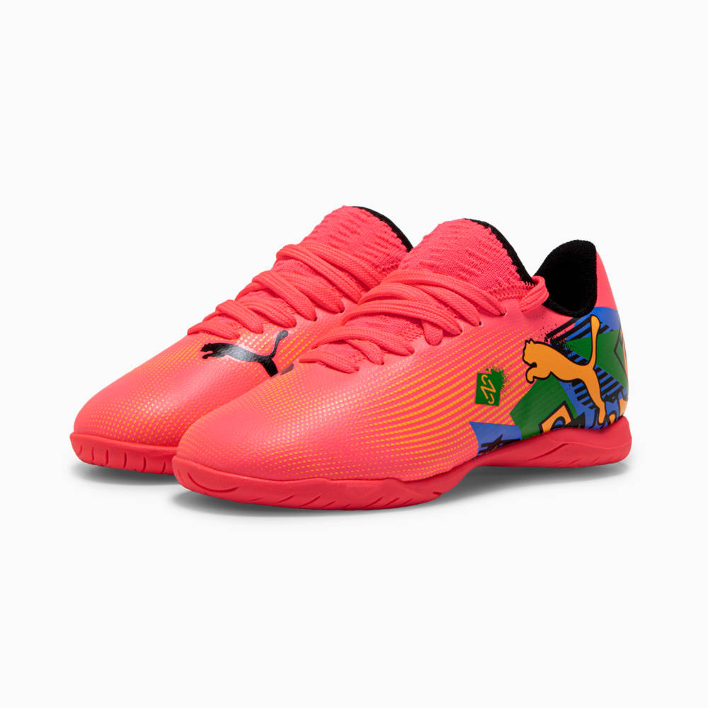 Image PUMA Chuteira Futsal Future 7 Play Neymar Jr Infantil #2