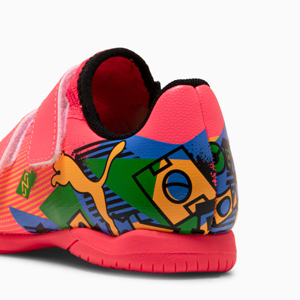 Image PUMA Chuteira Futsal com Velcro Future 7 Play Neymar Jr Infantil #2