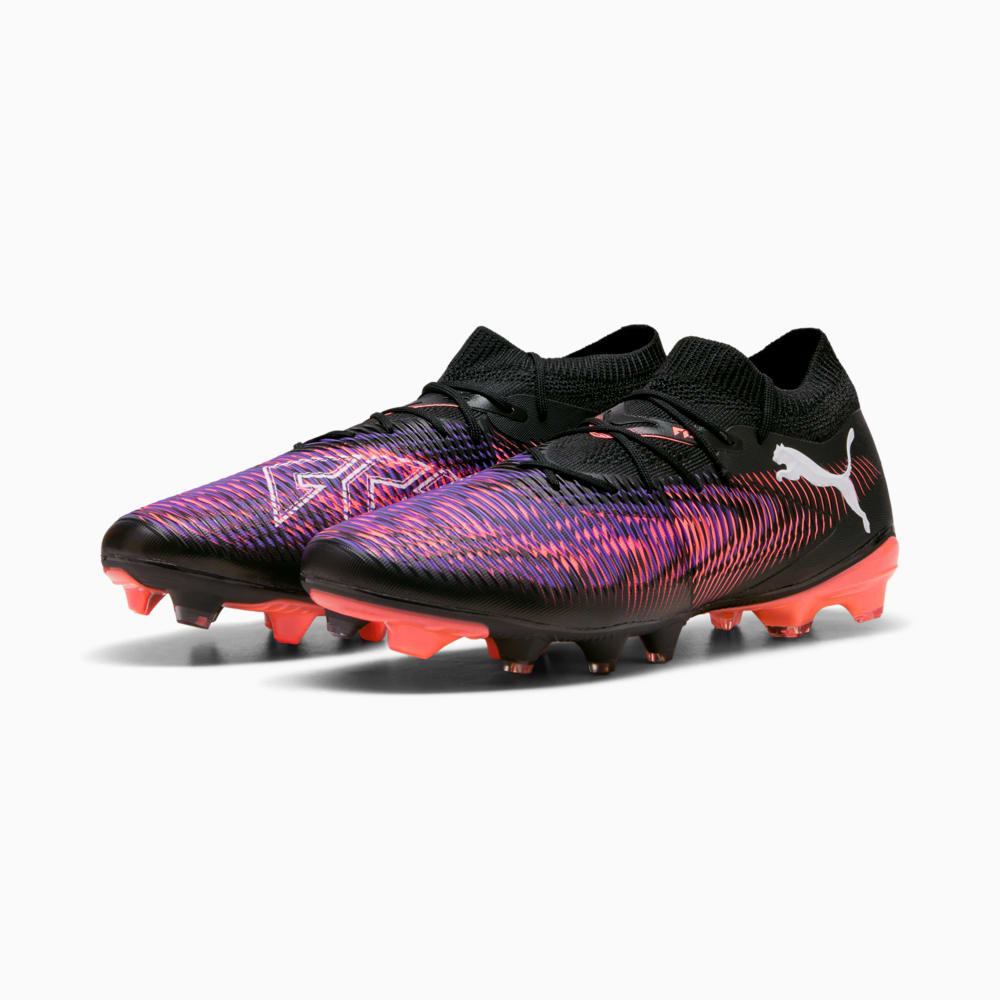 Зображення Puma Бутси FUTURE 8 MATCH FG/AG Football Boots #2: PUMA Black-PUMA White-Glowing Red