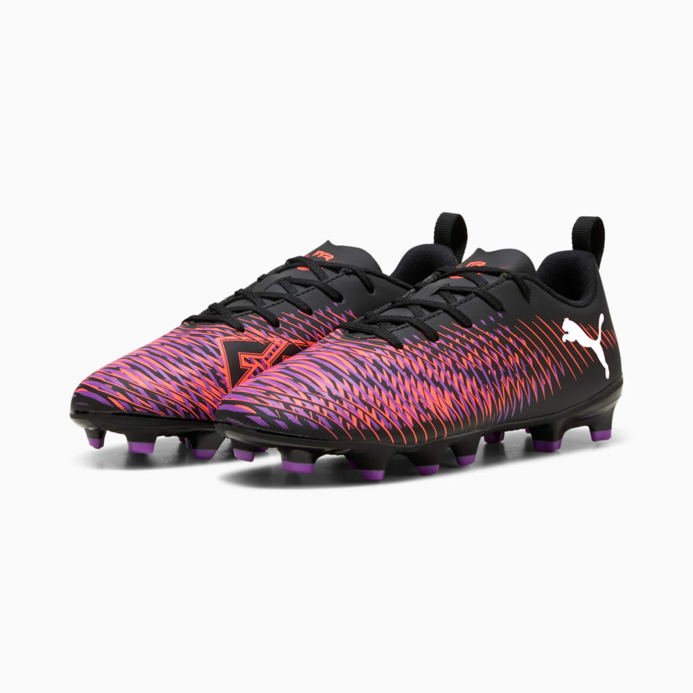 Зображення Puma Бутси FUTURE 8 PLAY FG/AG Football Boots Youth #2: PUMA Black-PUMA White-Glowing Red