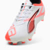 Изображение Puma Бутсы ULTRA 5 PLAY FG/AG Football Boots #6: PUMA White-PUMA Black-Glowing Red