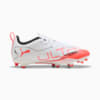 Зображення Puma Бутси ULTRA 5 PLAY FG/AG Football Boots Youth #5: PUMA White-PUMA Black-Glowing Red