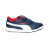 Изображение Puma Детские кроссовки Stepfleex 2 SL V PS #5: Peacoat-Puma White-Flame Scarlet