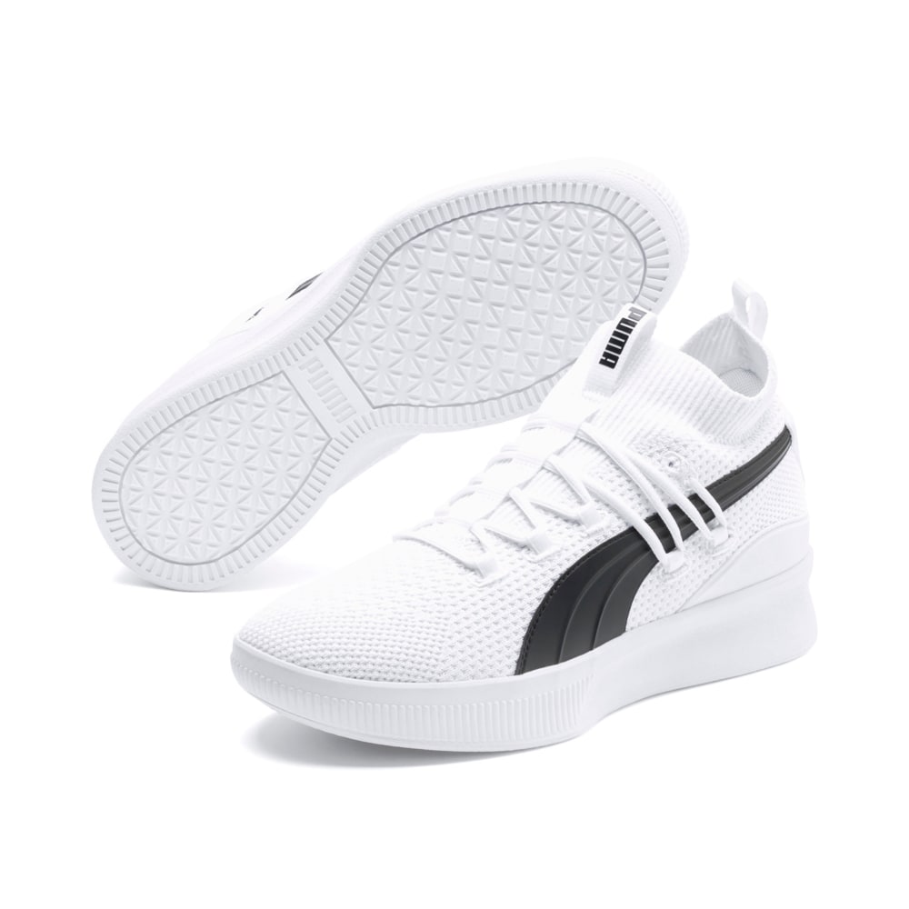 Зображення Puma Кросівки Clyde Court Basketball Shoes #2: Puma White
