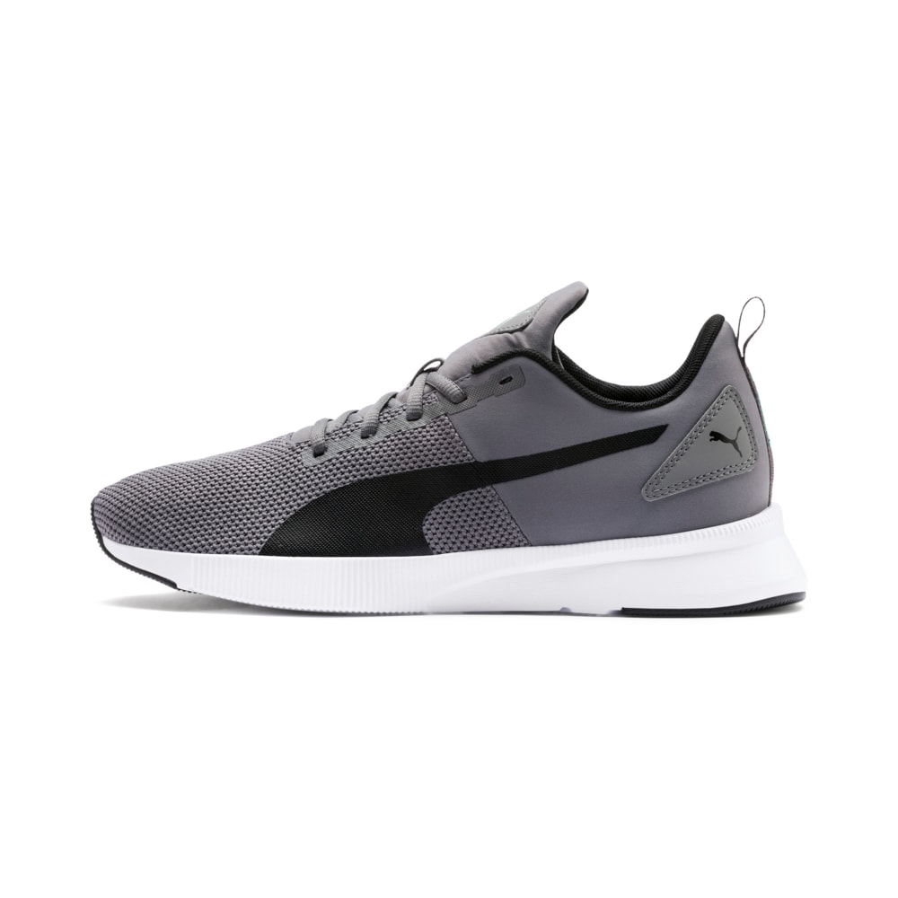 Изображение Puma Кроссовки FLYER RUNNER #1: Charcoal Gray-Puma Black-Blue Turquoise