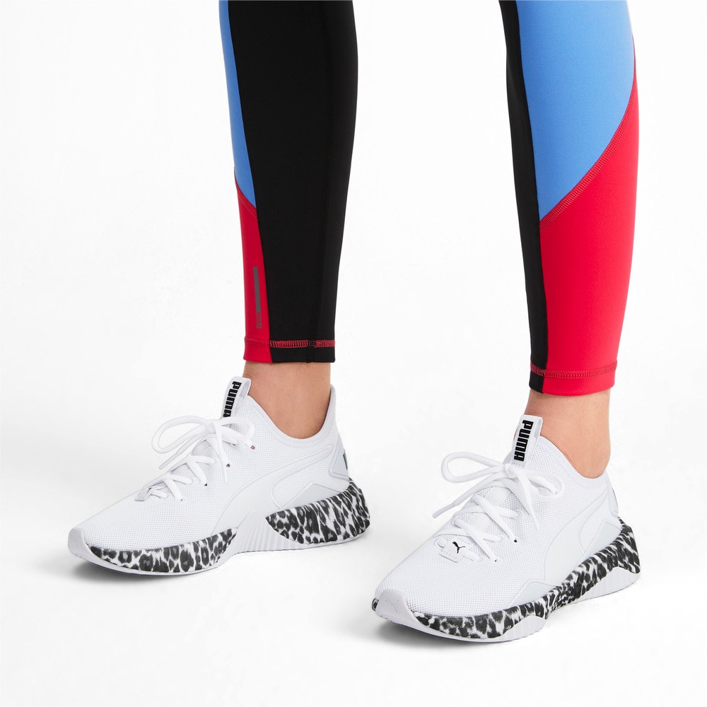 defy leopard women's sneakers
