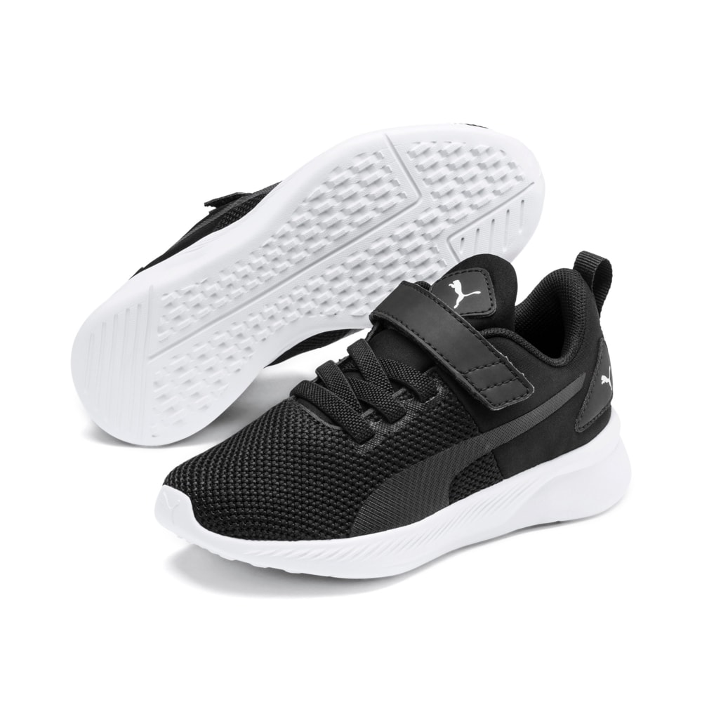 Изображение Puma Детские кроссовки Flyer Runner V PS #2: Puma Black-Puma White