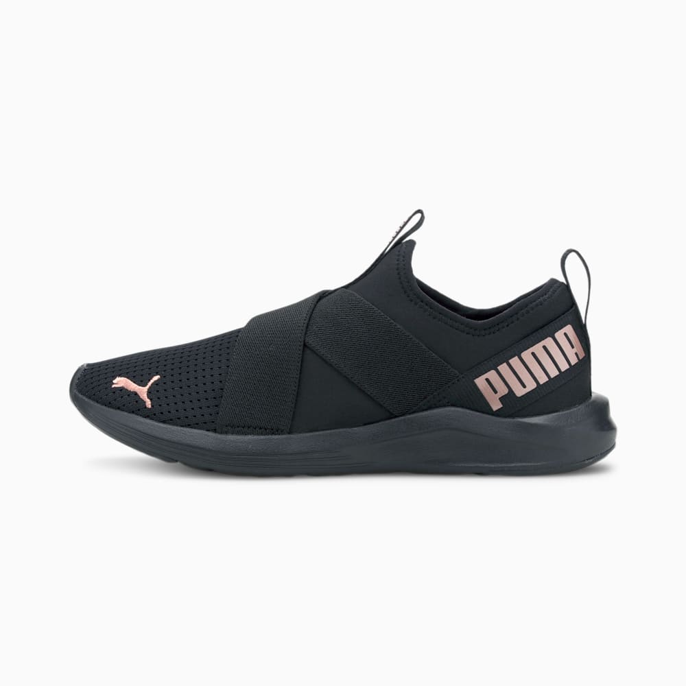 Зображення Puma Кросівки Prowl Slip On Women’s Training Shoes #1: Puma Black-Rose Gold