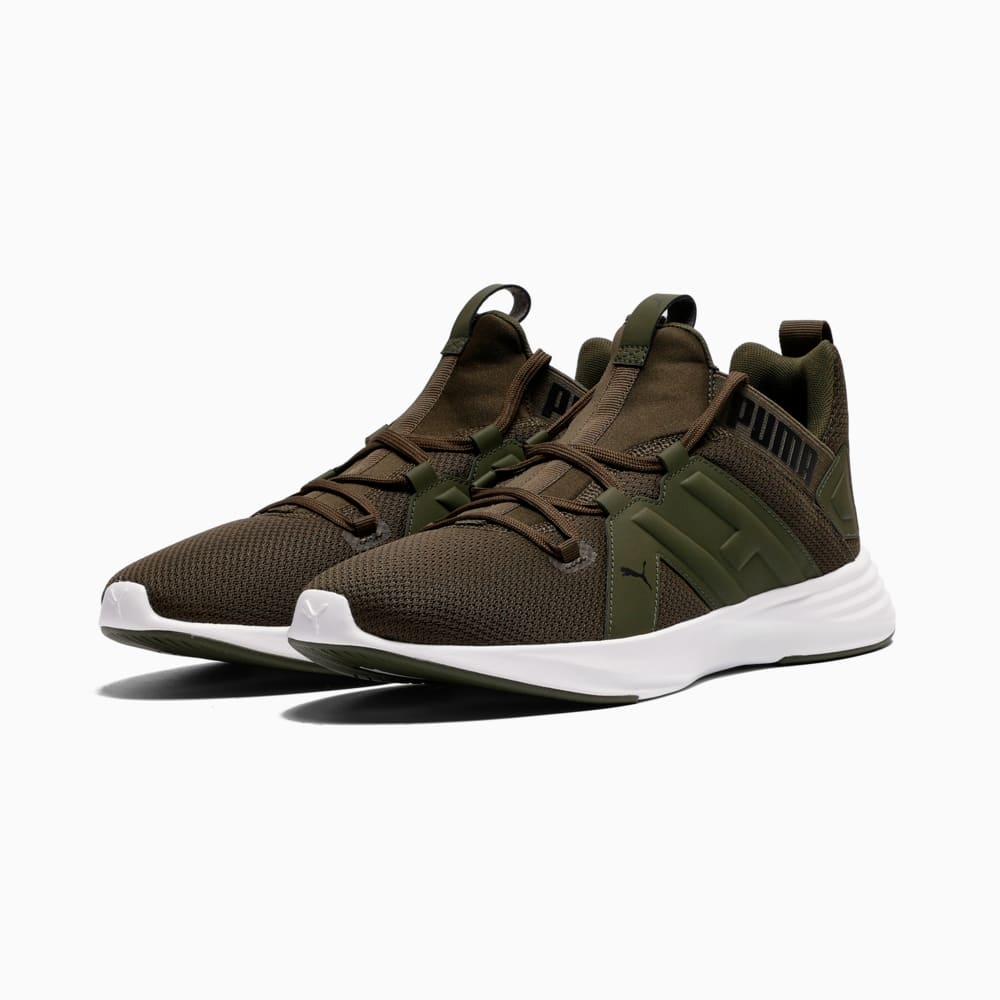 Зображення Puma Кросівки Contempt Demi Men's Running Shoes #2: Dark Olive-PUMA Black