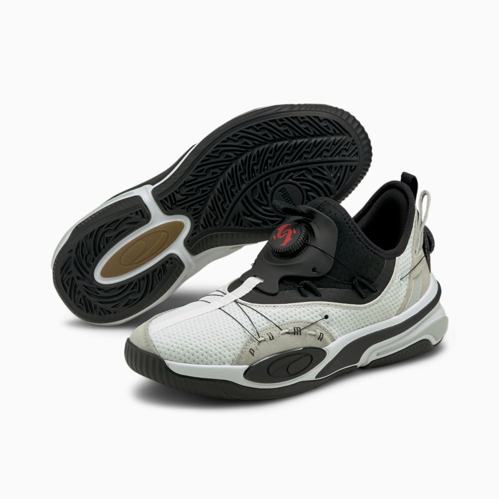 Зображення Puma Кросівки Double Disc Basketball Shoes #2: Puma White-Puma Black