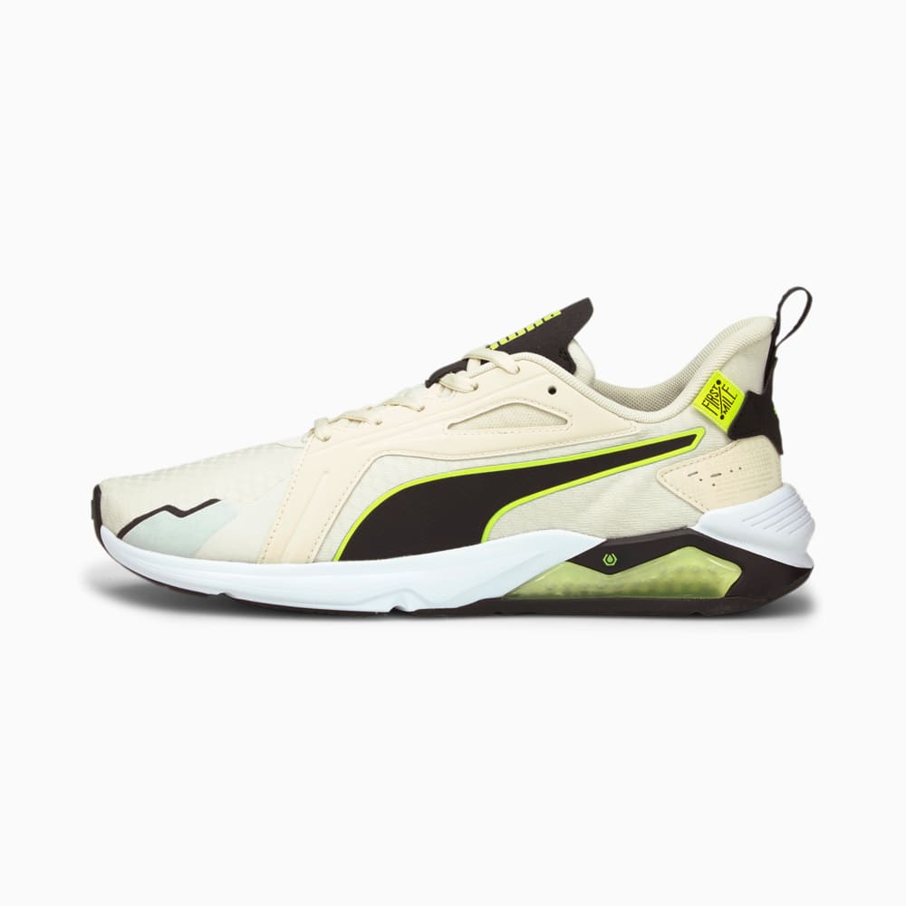 Зображення Puma Кросівки PUMA x FIRST MILE LQDCELL Method Men's Training Shoes #1: Eggnog-Yellow Alert-Puma Black