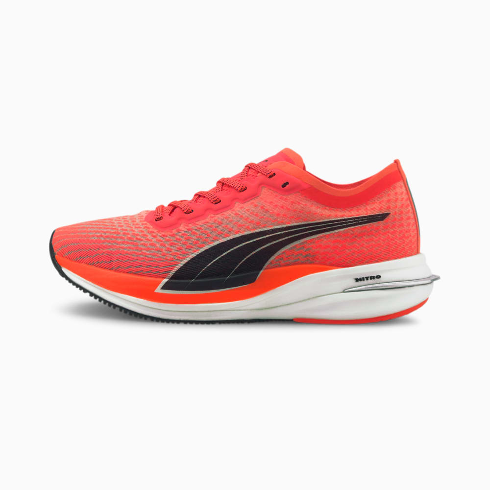 Зображення Puma Кросівки DEVIATE NITRO Women's Running Shoes #1: Lava Blast-Puma Black