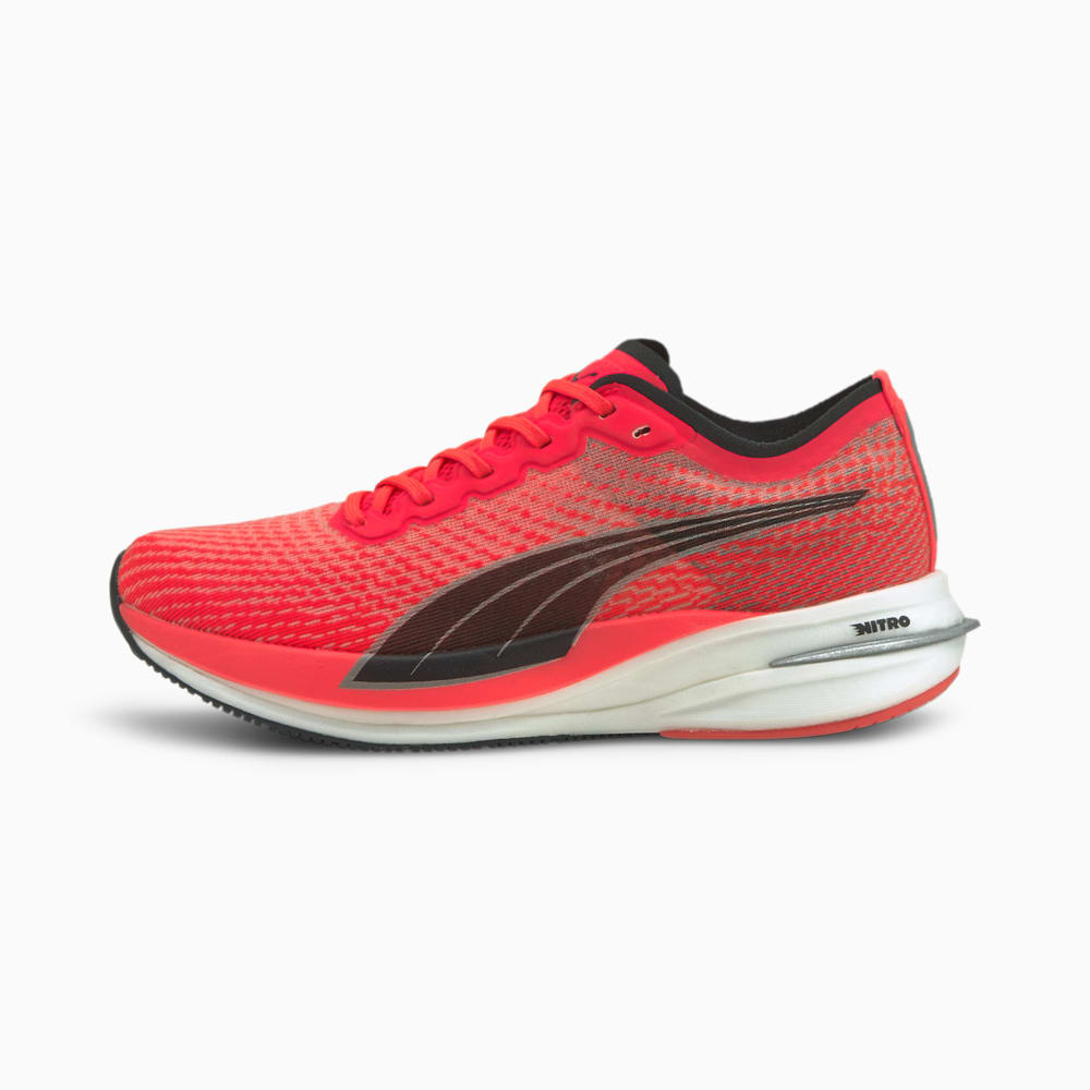 Изображение Puma Кроссовки DEVIATE NITRO Women's Running Shoes #1: Sunblaze