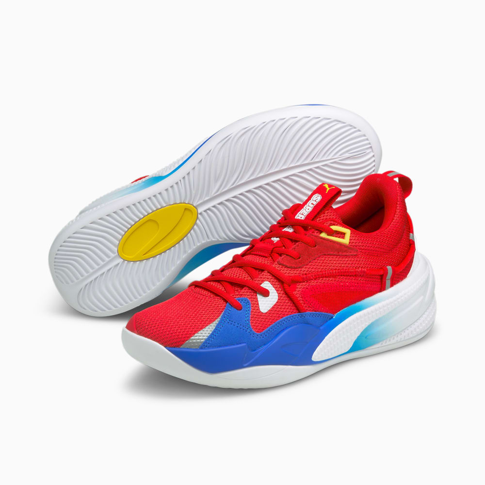 Изображение Puma 194606 #2: Flame Scarlet-Electric Blue Lemonade-Cyber Yellow