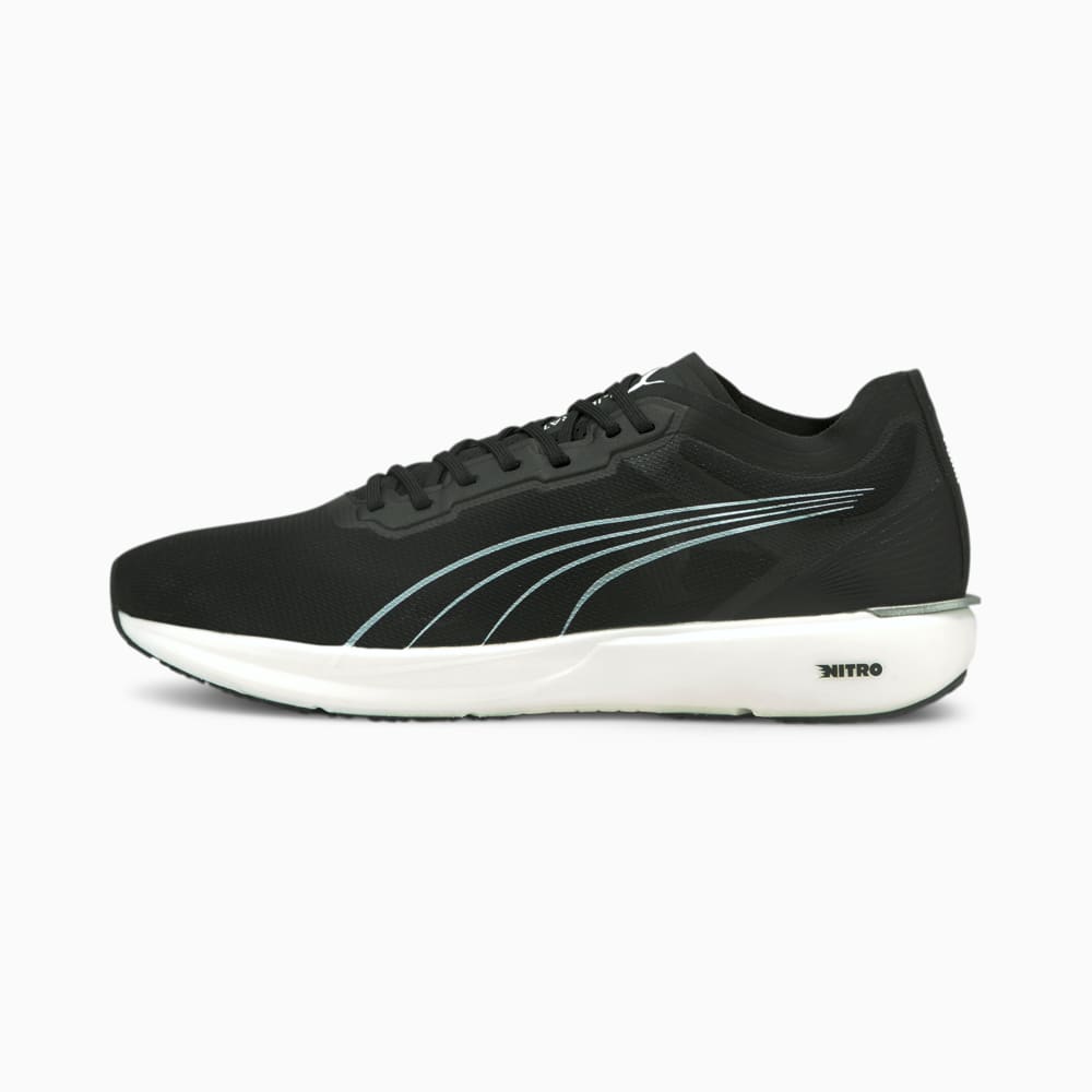 Изображение Puma Кроссовки Liberate Nitro Men's Running Shoes #1: Puma Black-Puma White-Puma Silver