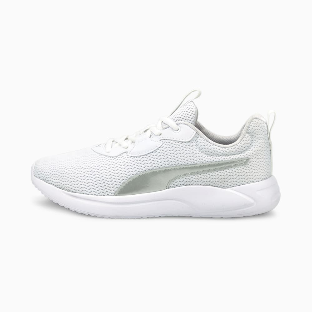 Зображення Puma Кросівки Resolve Metallic Women's Running Shoes #1: Puma White-Metallic Silver