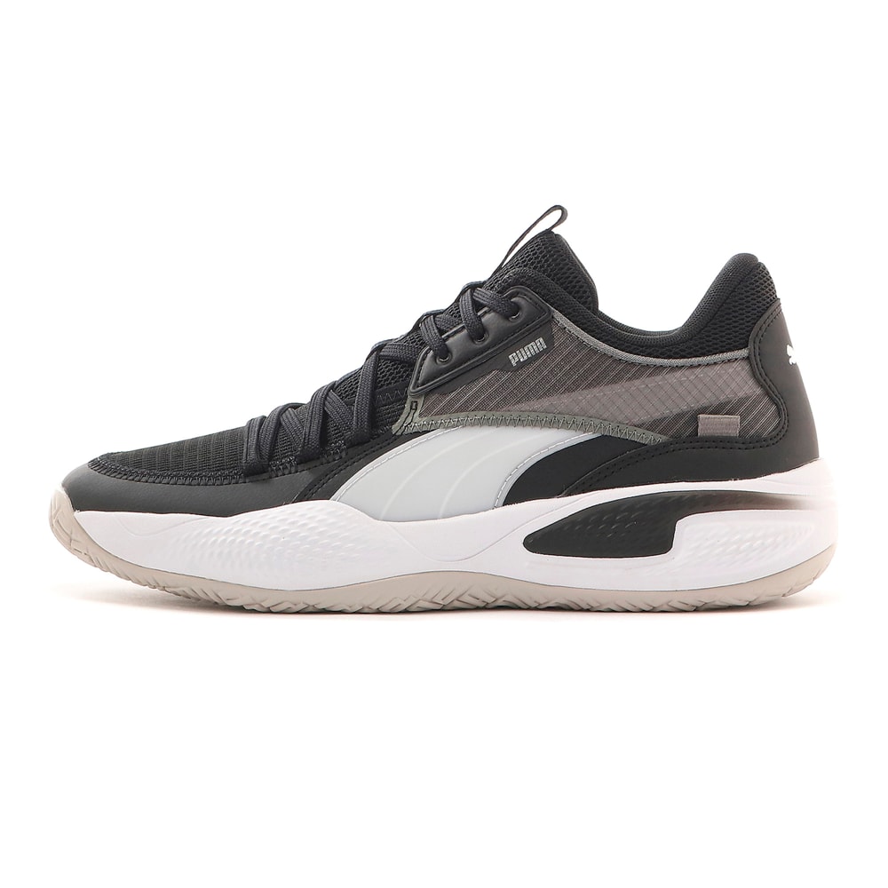 Зображення Puma Кросівки Court Rider Basketball Shoes #1: Puma Black-Puma White