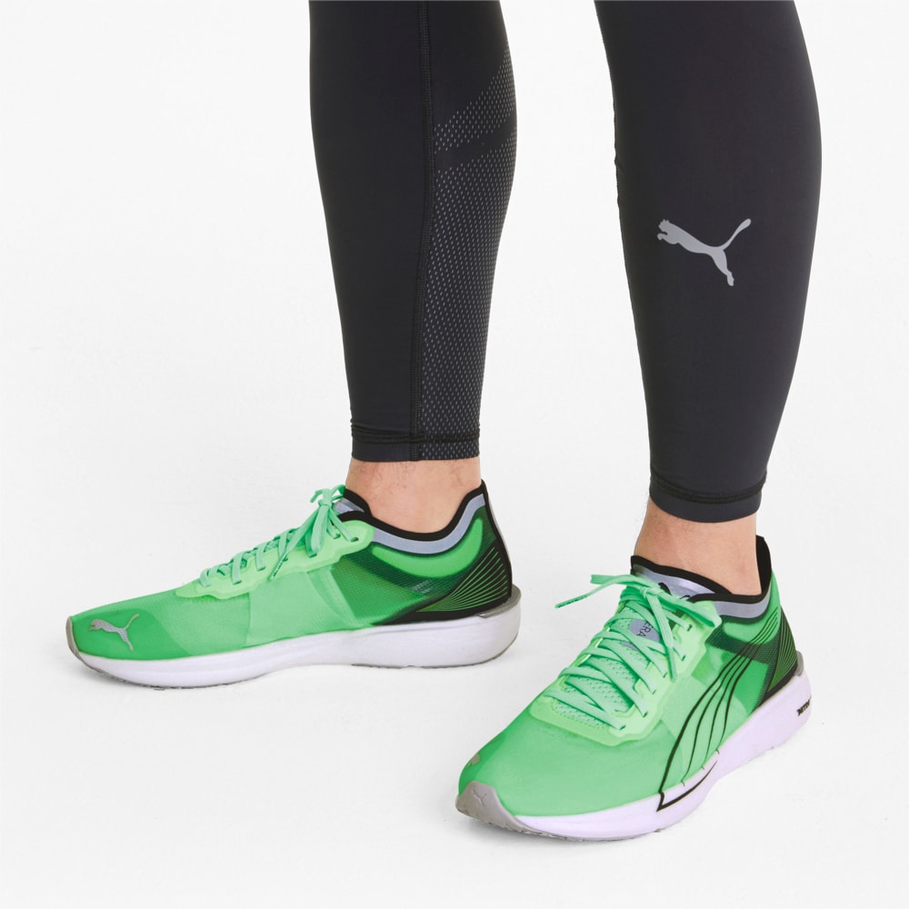 Зображення Puma Кросівки Liberate Nitro COOLadapt Men’s Running Shoes #2: Elektro Green-Puma Silver-Puma Black