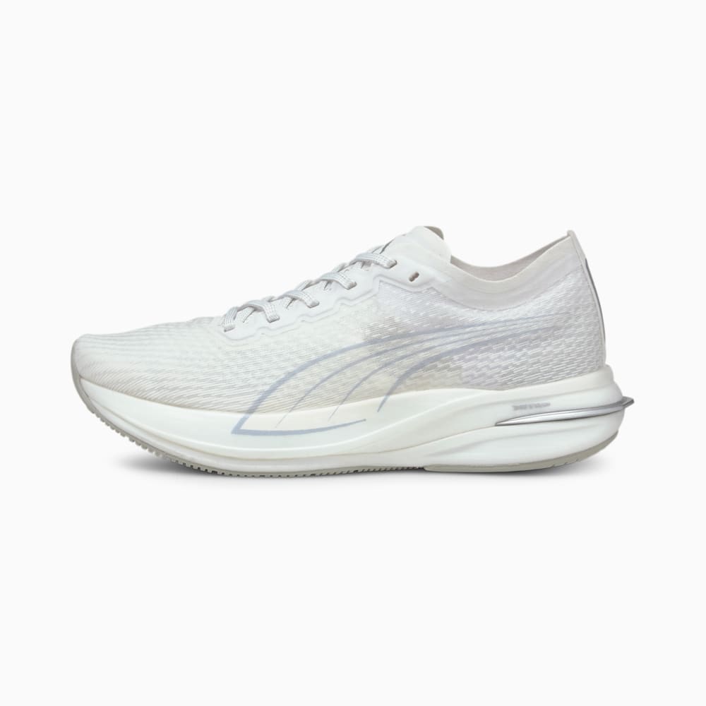 Зображення Puma Кросівки Deviate Nitro COOLadapt Women’s Running Shoes #1: Puma White-Gray Violet