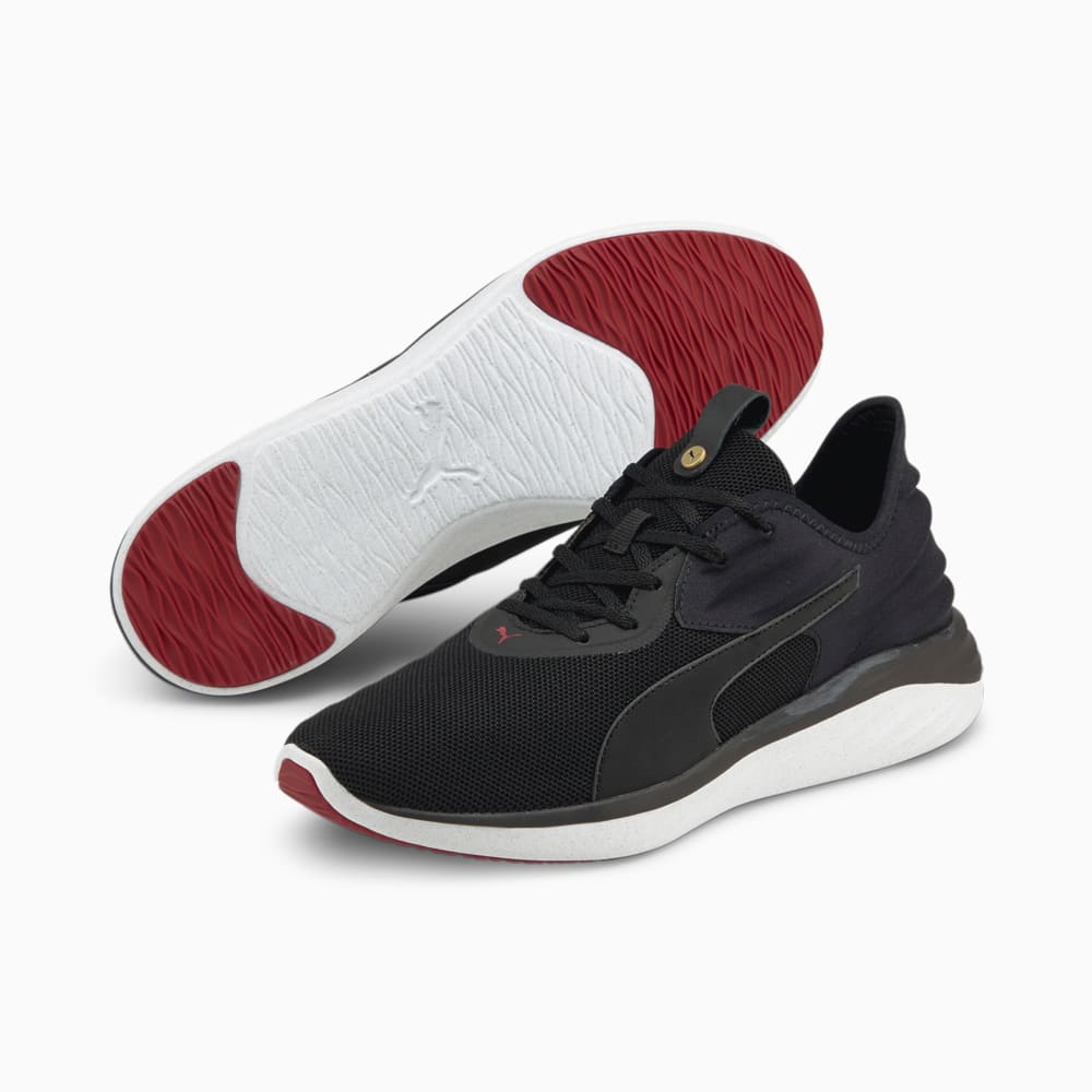 Better Foam Emerge 3D Men s Running Shoes Puma Black Intense Red Puma 195163 04