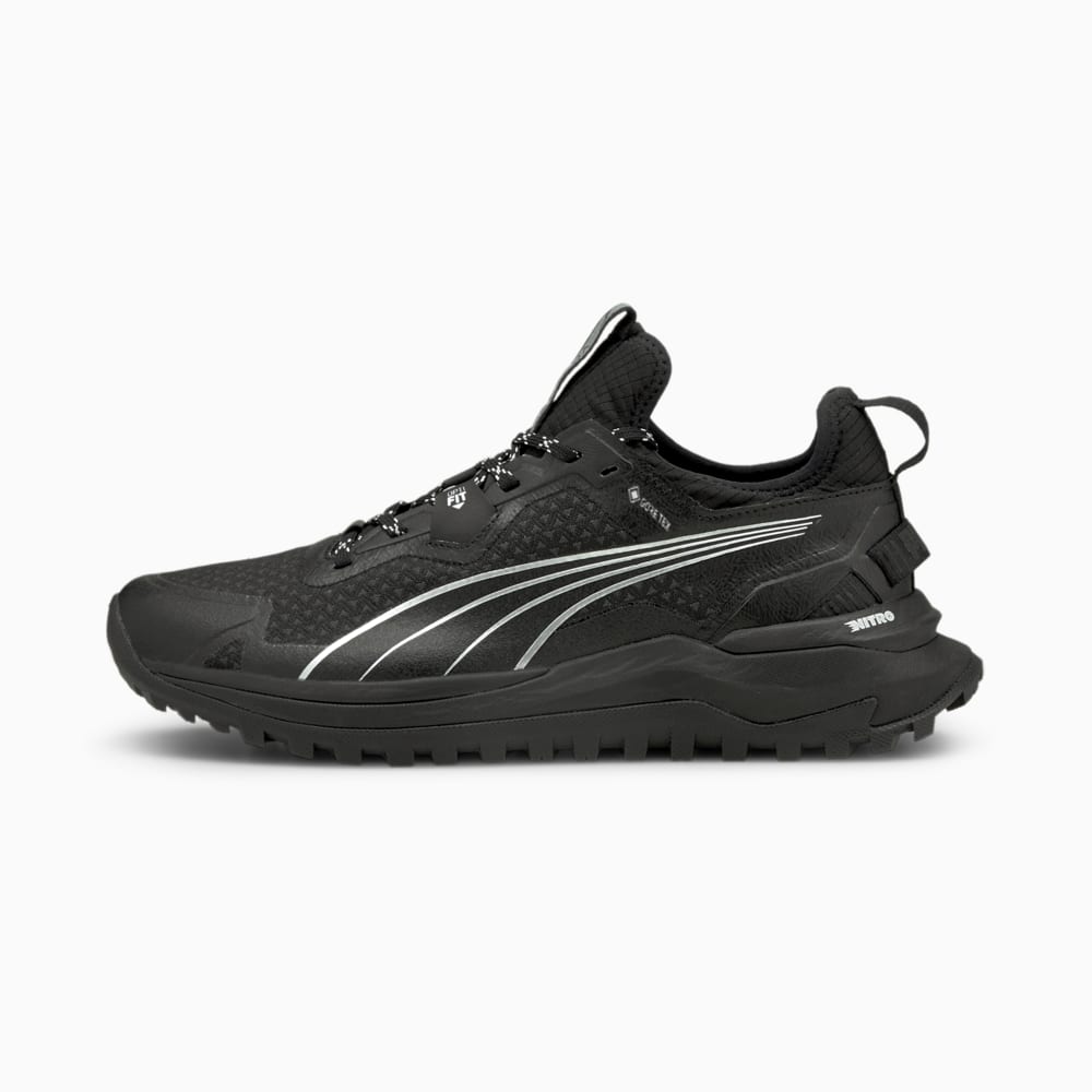Изображение Puma Кроссовки Voyage Nitro Gore-Tex Men's Running Shoes #1: Puma Black-Metallic Silver